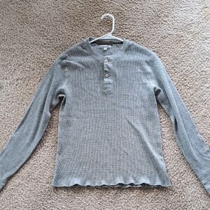 Wallace & Barnes Two-button Thermal Henley